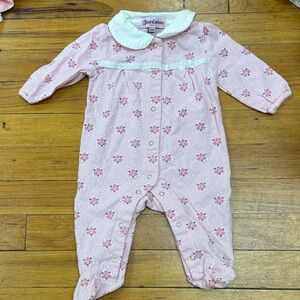 Juicy Couture Pink Floral Footie